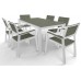BAZÁR KETER HARMONY stôl 160 x 90 x 74 cm,cappuccino/biela 17201231 POŠKRIABANÝ!!!