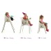 CURVER MULTI DINE detská stolička, 64 x 60 x 90 cm, zelená/béžová 17202333