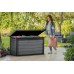 KETER CORTINA 380L Záhradný úložný box 122,9 x 62,1 x 70,6 cm, sivý 17212402