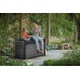KETER CORTINA 380L Záhradný úložný box 122,9 x 62,1 x 70,6 cm, sivý 17212402
