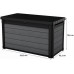 KETER CORTINA 380L Záhradný úložný box 122,9 x 62,1 x 70,6 cm, sivý 17212402