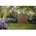 KETER DARWIN 6 x 4 záhradný domček, 190 x 121 x 221 cm, hnedý 17210351