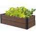 KETER MAPLE TROUGH Vyvýšený záhon, 106 x 50 x 32 cm, hnedý 17209666