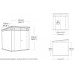 KETER PENT SIGNATURE HORIZONTAL 7 x 7 domček, 216 x 218 x 226 cm, ashwood 17212803