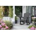 KETER ROCKING ADIRONDACK Kreslo, 92 x 80,5 x 100,5 cm, grafit 17211446