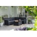 KETER ROSALIE 6 SEATER CORNER Set záhradný s úložným stolom, grafit/sivá 17210762