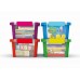 KIS BI BOX L 40L 55x35x28cm čierny/transparent