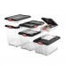KIS MOOVER BOX XS 12L 38x26,5x18,5cm transparent / čierny