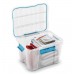 KIS SCUBA BOX XL 110L 73,5x44,5x46cm transparent / modrý