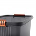 KIS K LATCH BOX XXL 69L 59x39x45cm sivý