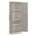 KIS TIDY HIGH skriňa 68x39x182cm sivá