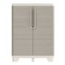 KIS WOOD GRAIN LOW skriňa 68x39x97cm sivá