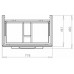 KOLO Traffic skrinka pod umývadlo 71,8 x 62,5 x 46,1 cm, biely lesk 89435