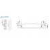 Korado KORALUX RONDO Classic Kúpeľňový radiátor KRC 1820.450 white RAL 9016 KRC18200450-10