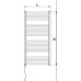 KORADO KORALUX RONDO CLASSIC - E kúpeľňový radiátor 1220/0500 white RAL 9016