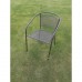 Kreslo záhradné ZWMC-32 kovové drôtené, čierna 609/2
