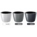 Prosperplast MAZE Kvetináč nízky s vkladom 37,5cm, antracit DLMZ400