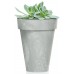 Prosperplast CUBE SLIM BETON Effect Kvetináč s vkladom 46,1cm, 55l, terakota DCUS460E
