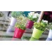 PROSPERPLAST IML kvetináč bez potlače 16 cm, svetlo modrá DR160