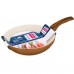LAMART ECOLOR LT1073 panvica keramická WOK 280 mm hnedá 42002040