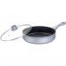 LAMART LT1106 panvica keramická s pokrievkou 28 cm strieborná 42002420