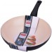 LAMART Keramická panvica WOK ECOLOR LTK2808BW, 280mm, čierna, 42000205