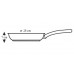 LAMART Keramická panvica K2870RB, 280 mm, červená, 40026526