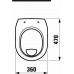 Laufen PRO LIBERTY WC misa, zvislý odpad, biely 8.2595.7.000.000.1
