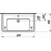LAUFEN PRO A Umývadlo nábytkové 85x48 cm , s otvorom , biele 8.1395.6.000.104.1