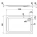 LAUFEN SOLUTIONS Akrylátová vanička obdĺžniková 120x80cm, biela, 2.1250.2.000.000.1