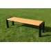 Záhradná lavička OPOLÁNKY 162x50x47cm, gaštan CL1010