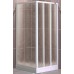 ROLTECHNIK Sprchové dvere skladacie LD3/800 biela/damp 215-8000000-04-04