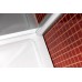 POLYSAN LUCIS LINE štvrťkruhová sprchová zástena 1000x800mm, ľavá