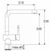 Franke SET T13 tectonitový drez SID 610 čierna + drezová batéria Samoa