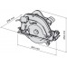 Makita Ručná kotúčová píla 190mm 5704R