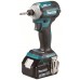 Makita DTD171RTJ Aku rázový skrutkovač 1/4" Li-ion LXT 18V, 2x5,0Ah, Makpac