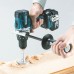 BAZÁR Makita DHP481RTJ Aku bezuhlíkový príklepový skrutkovač Li-ion 18V 2x 5,0 Ah aku