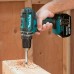 Makita DHP482RFX1 Aku príklepový skrutkovač s príslušenstvom, Li-ion (18V/2x3,0Ah) + kufor