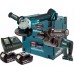 Makita DLX2153TJ1 Aku sada DGA504+DHR241 (18V/2x5,0Ah) 2x Makpac 3