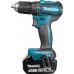 Makita DLX2220JX2 Aku set 18V/2x3Ah rázový skrutkovač DTD155 + vŕtačka s príklepom DHP483