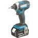 Makita DTD152RTJ Aku rázový uťahovák 1/4" Li -ion (2x5,0Ah/18V) Makpac