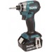 Makita DTD173RTJ Aku rázový skrutkovač 1/4" Li-ion LXT (18V/ 2x 5,0Ah), Makpac