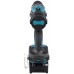 Makita HP002GA201 Aku bezuhlíkový príklepový skrutkovač XGT (2x2,0 Ah/40V) Makpac