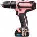 Makita HP331DSAP1 Aku príklepový skrutkovač Li-ion CXT 12V/2,0Ah, Pink Edition