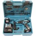 Makita HP333DSAX1 Aku príklepový skrutkovač (2x2,0Ah/12V), kufr
