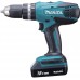 Makita HP457DWE10 Aku príklepový skrutkovač Li-ion 18V/1,5Ah G, príslušenstvo