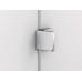 RONAL M42 Melia pevná stena samostatná dvojdielna 140 cm, chróm / číre sklo M42P140100707