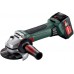 METABO W 18 LTX 125 QUICK AKU Uhlová brúska 18V 2 x 4 Ah LI-ION, Nabíjačka ASC 55, Plastov