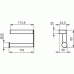 IDEAL Standard CONNECT držiak na toaletný papier N1381AA