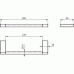 IDEAL Standard CONNECT držiak na uteráky 30 x 8,5 cm N1385AA